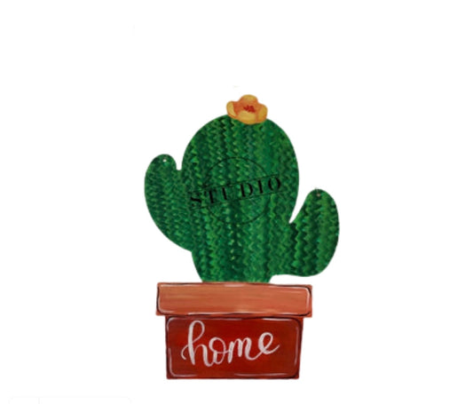 Cactus Planter - Door Hanger